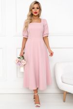 Платье Моника (пудровый)-42р-р Р11-1200/3 Nikol