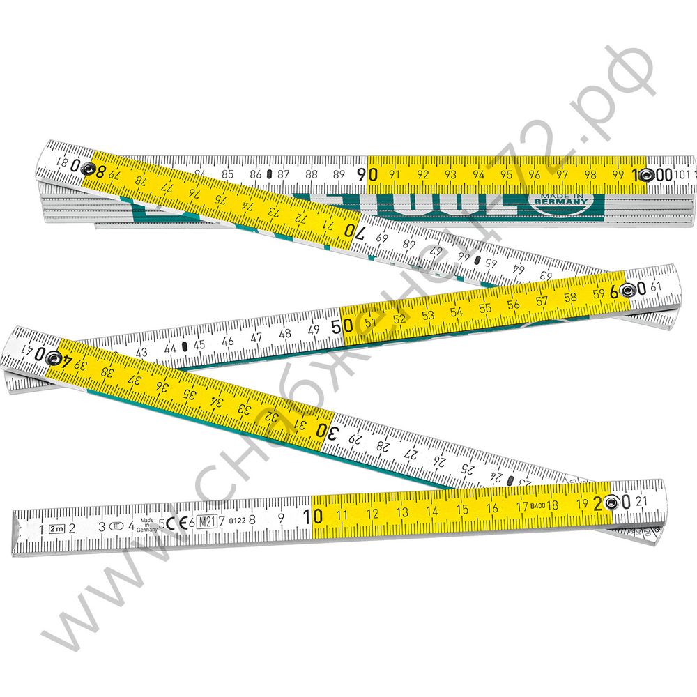 KRAFTOOL PRO-90, 2 м, профессиональный складной деревянный метр (34726)