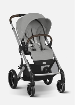 Cybex Детская коляска Balios S Lux BLK 3 в 1 цвет Lava Grey с автокреслом Aton B2