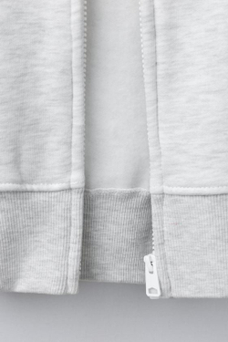 ZARA ТОЛСТОВКА НА МОЛНИИ, СЕРЫЙ МЕЛАНЖ