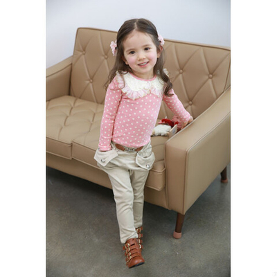 Брюки чинос детские однотонные с карманами