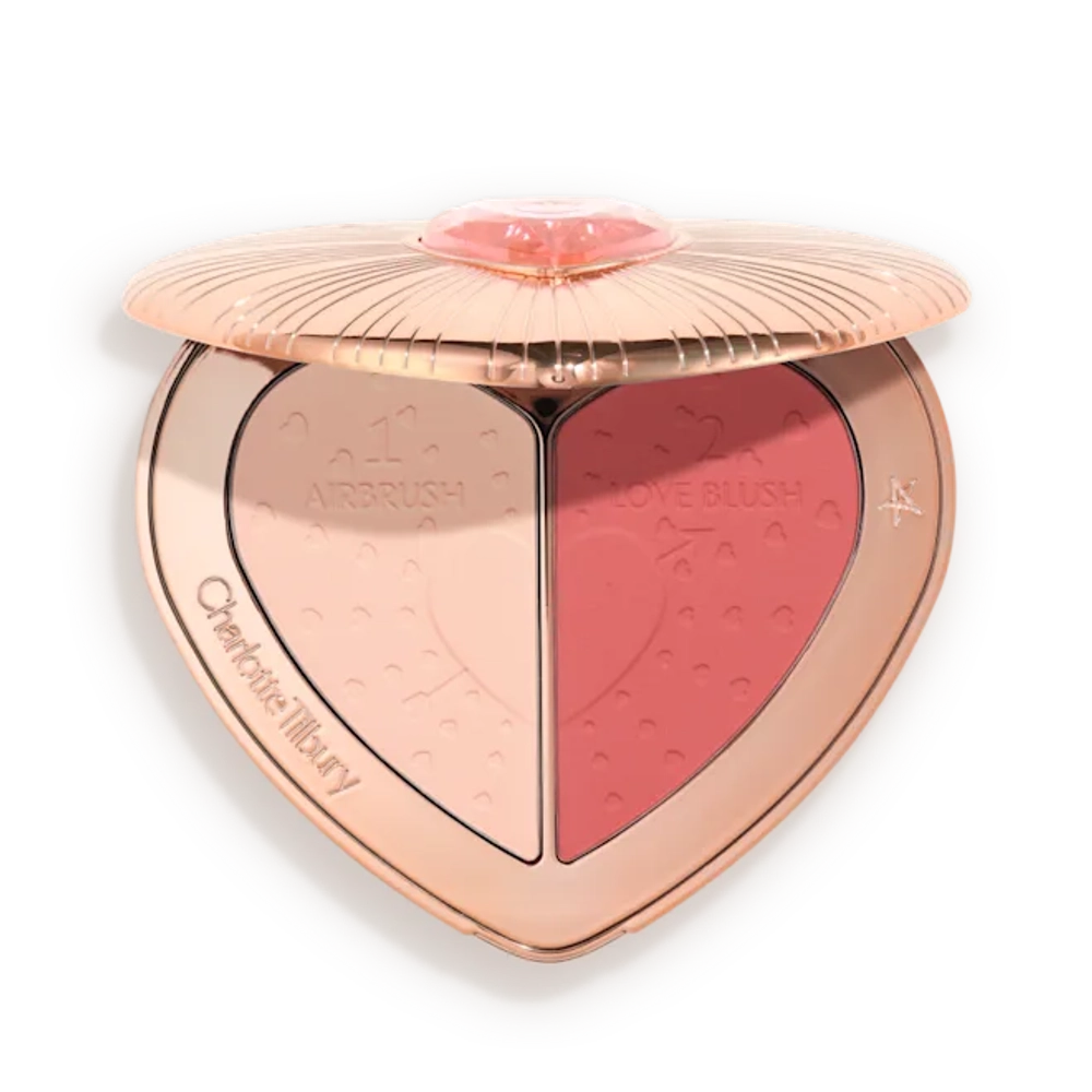 Палетка для лица Charlotte Tilbury Beauty Soulmates Face Palette Pillow Talk Flawless Rosewood