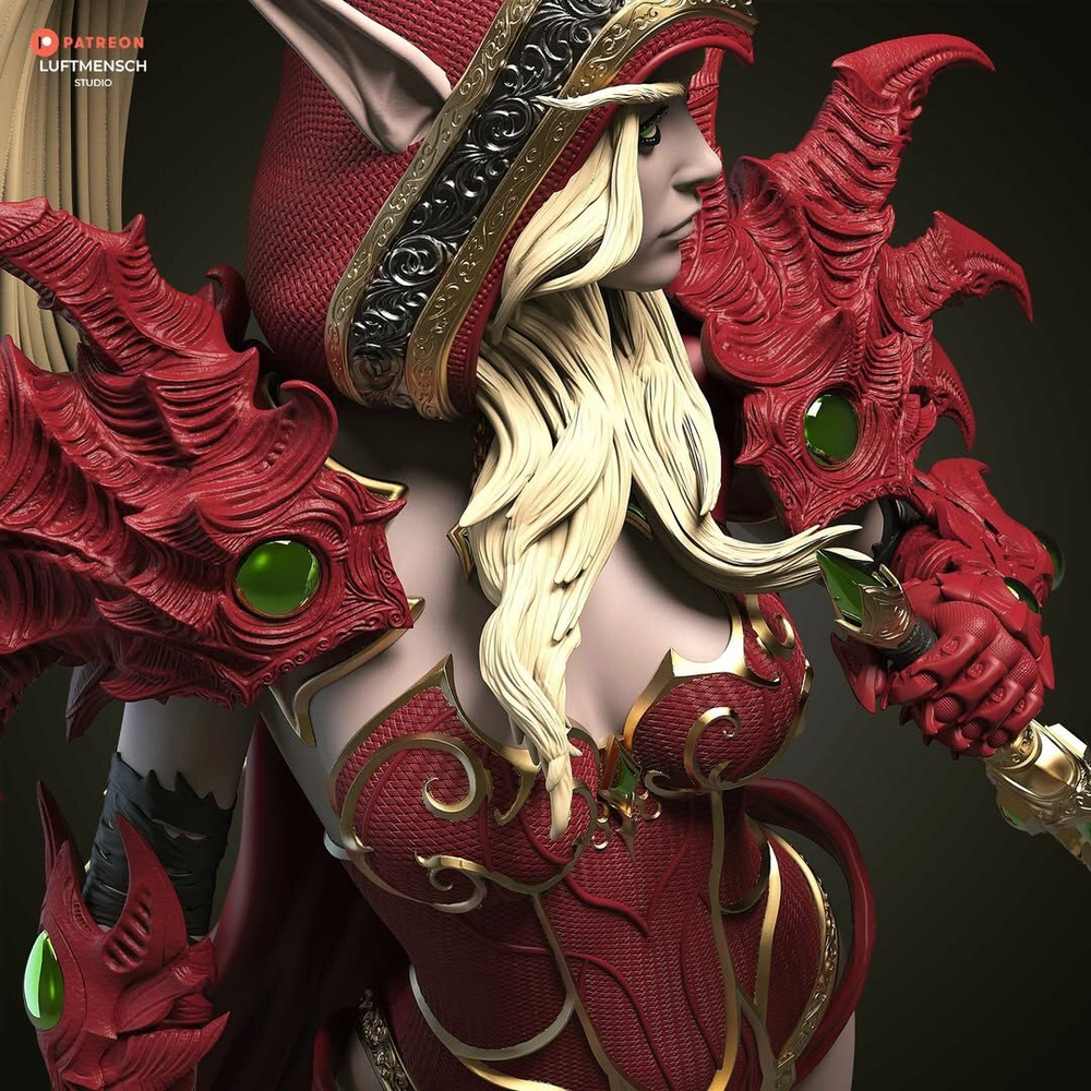 Фигурка Валира Сангвинар варкрафт Valeera Sanguinar warcraft