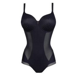 PRIMADONNA Twist Yelapa Боди с пеной и вырезом в форме сердца, темно-синий