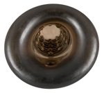 Насадка на пенис Rebel smoke с рёбрышками и отверстием под мошонку (Цвет: дымчатый)