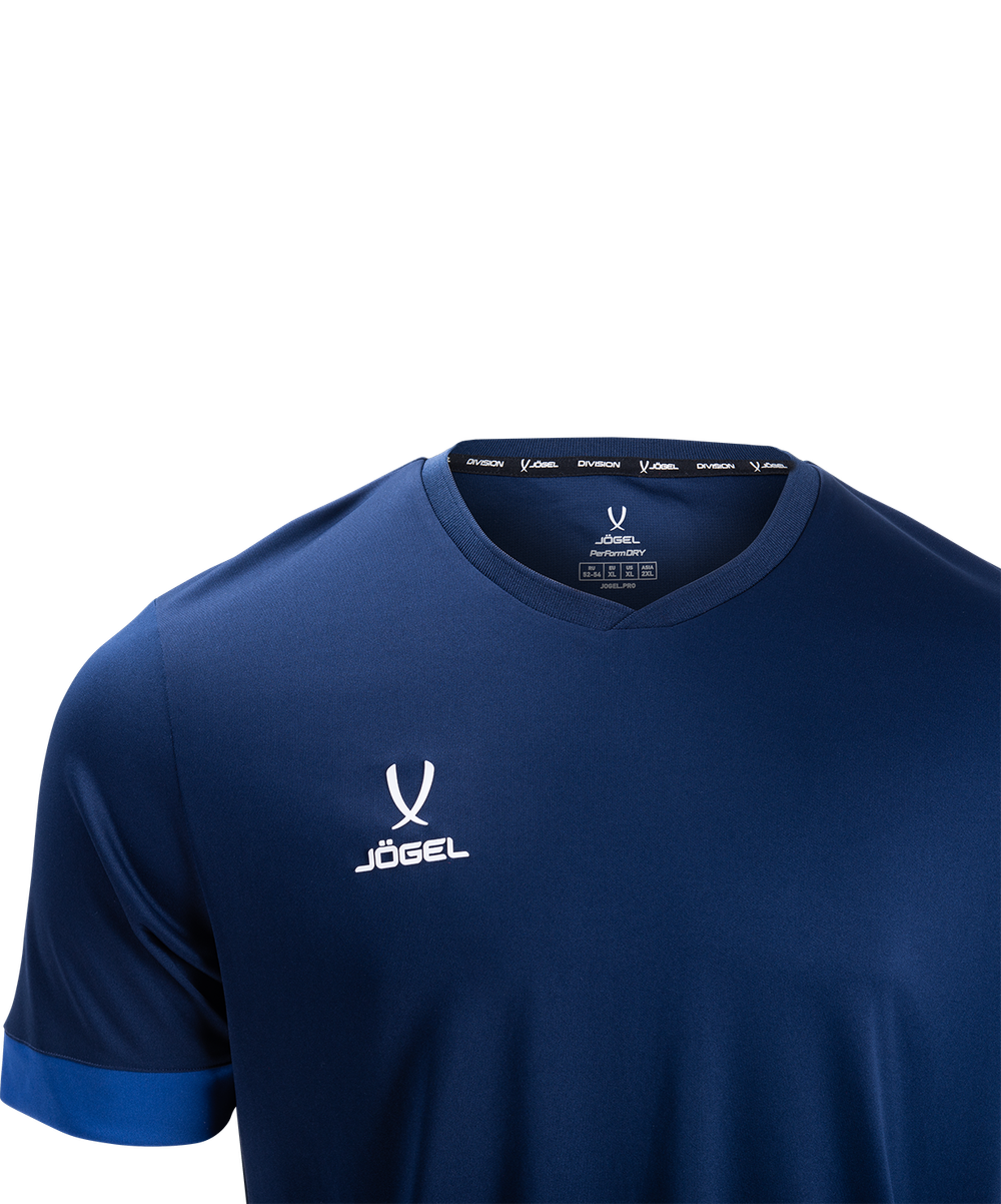 Футболка игровая DIVISION PerFormDRY Union Jersey, темно-синий/синий/белый