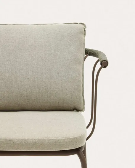 Уличный стул Salguer, зеленый/коричневый