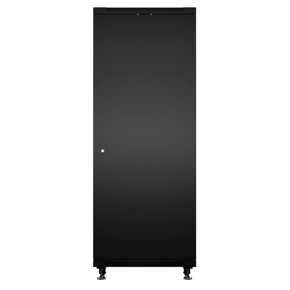 Шкаф напольный 19", 27U Cabeus SH-05C-27U60/60-BK