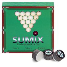 Наклейка для кия SUMIX ø13мм Medium с фиброй 1шт.
