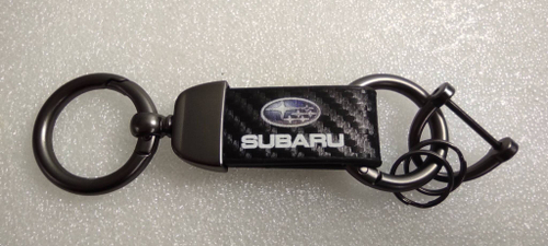 Брелок "Subaru" карбон mini (1 шт.)