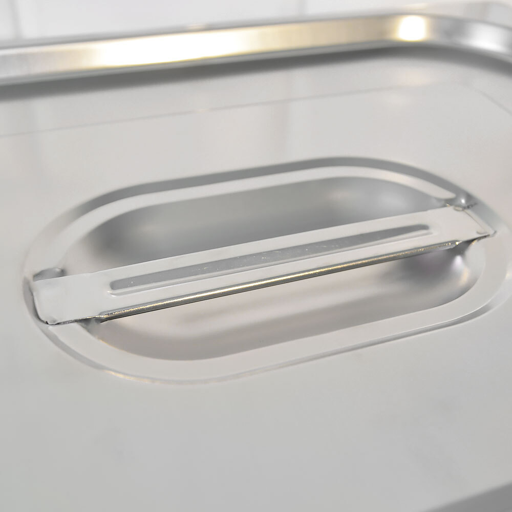 Крышка для гастроемкости 325*265мм нержавеющая сталь GN1/2