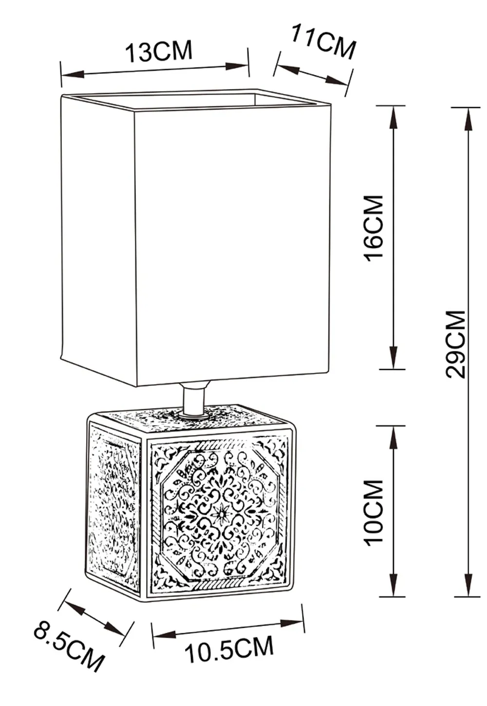Декоративная настольная лампа Arte Lamp FIORI