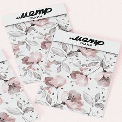 Ткань барби весенний цветочный дизайн