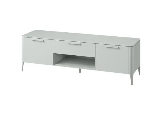 Тумба Type oak под ТВ ширина 180 см (светло-серый)