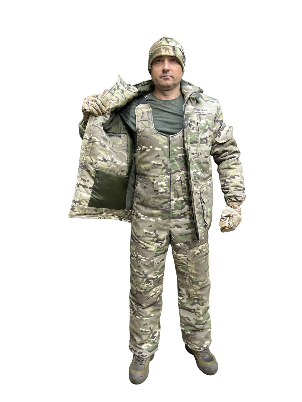 Зимний костюм Горка до -35°C — Мультикам, Rip-stop, Snow Bars