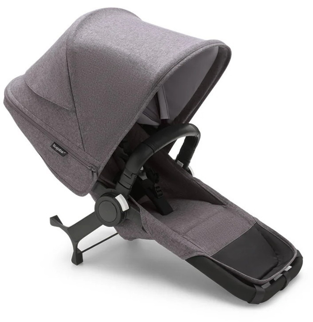 Коляска для двойни Bugaboo Donkey 5 Twin шасси Graphite Grey Melange/Grey Melange