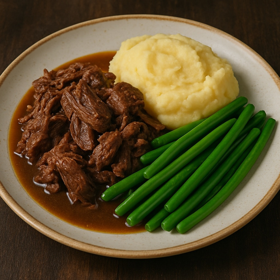 Мясо Сибирского Медведя томленое в печи ж/б 338г.