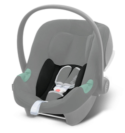 Коляска 3 в 1 Cybex Priam IV Rosegold complete и автокресло Aton B2 i-Size Volcano Black Mirage Grey