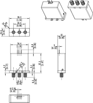 ACC-53S10-T, Электромеханический переключатель, SPDT