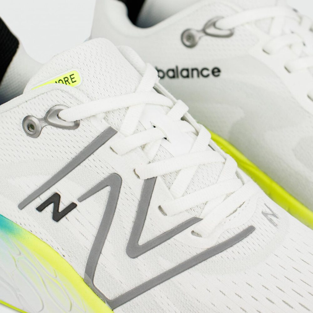 кроссовки New Balance Fresh Foam x More V4 White Yellow