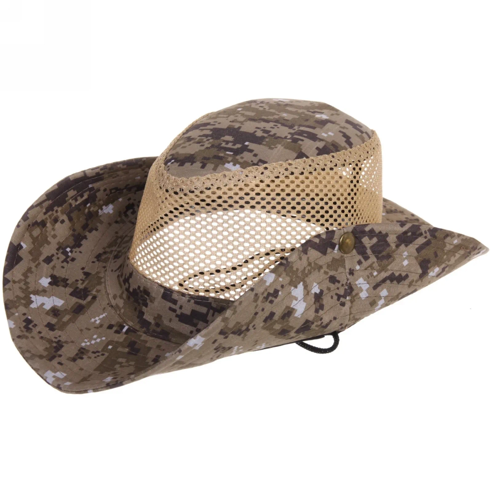 Шляпа мужская с клепками и сеткой «Tourist», микс 5 цвтов, 58р, ширина полей 7,5см