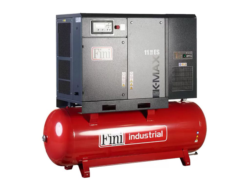 Винтовой компрессор на ресивере с осушителем FINI K-MAX 1110-500F-ES