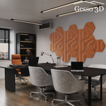 Гипсовая 3D панель Florida