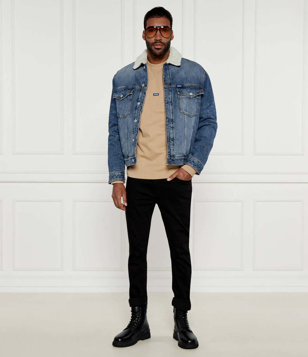 Кожаные высокие сапоги RYAN HUGO - черный(50523883)