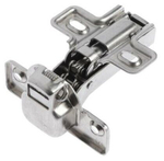 ПЕТЛЯ МЕБ. CLICK ПОЛУН.С ДОВОДЧ.110* С ОТВ.ПЛ. (Б.ЦИНК 1 ШТ)