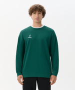 Свитшот ESSENTIAL Sweatshirt, темно-зеленый