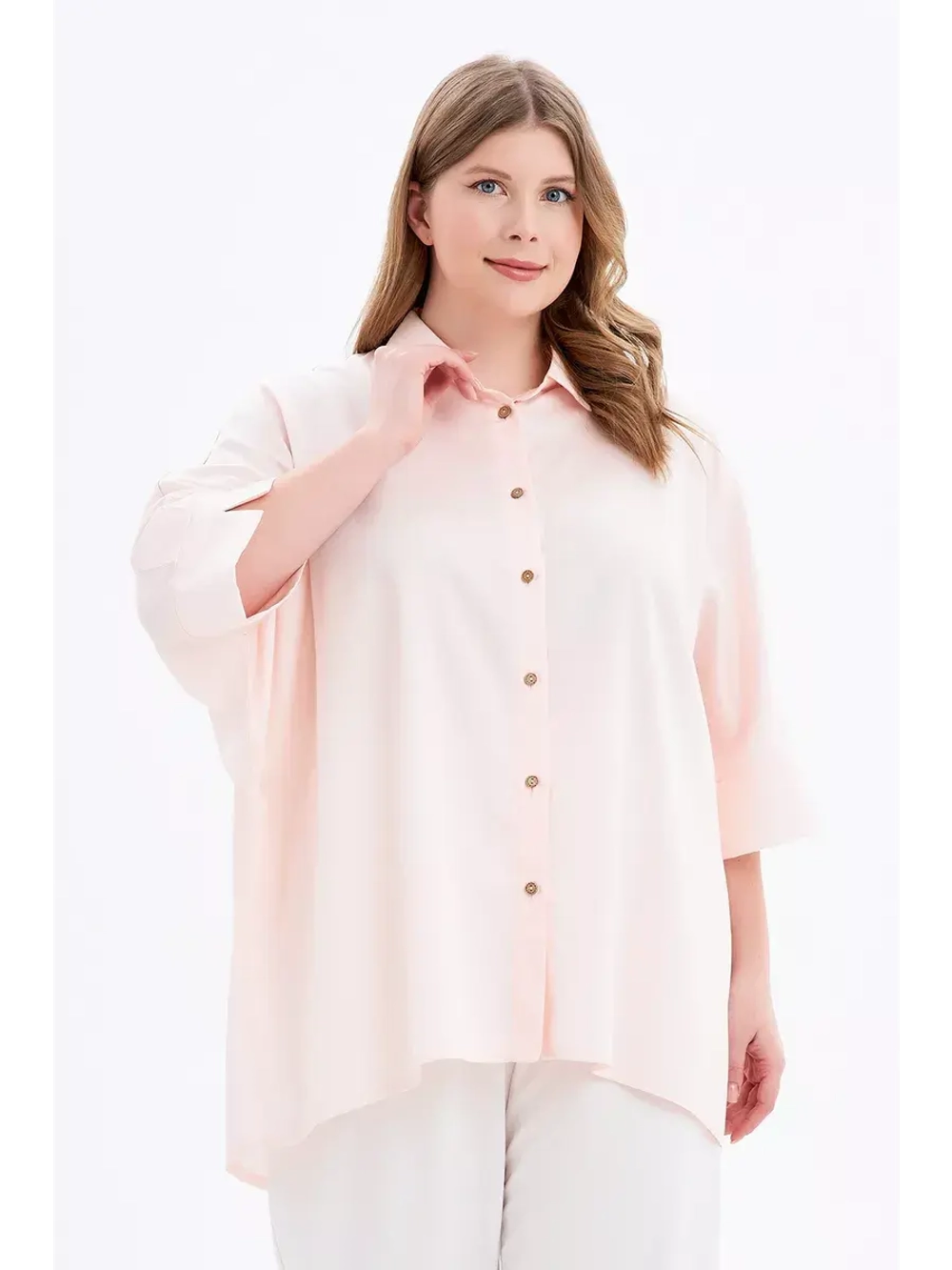 Рубашка свободная