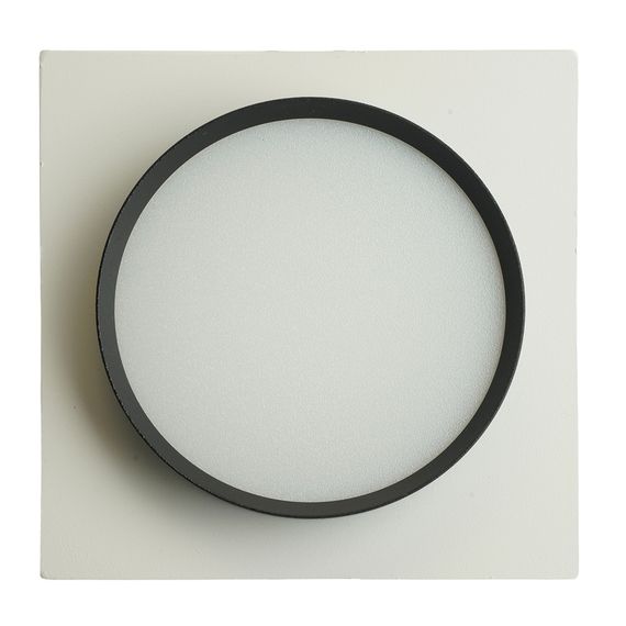 Светильник встраиваемый Feron DL506 потолочный GX53 белый + черный квадрат 51359