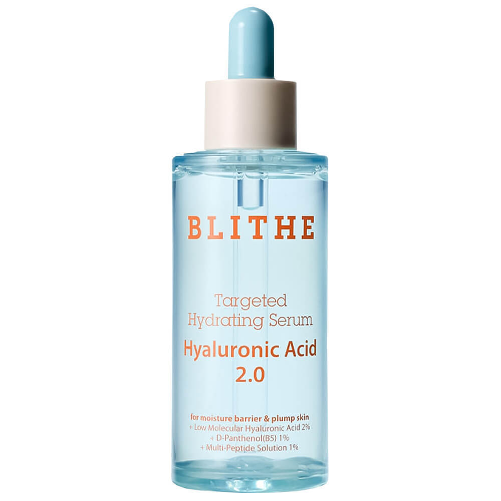 BLITHE Увлажняющая сыворотка для лица с гиалуроновой кислотой Targeted Hydrating Serum Hyaluronic Acid 2.0 50 мл