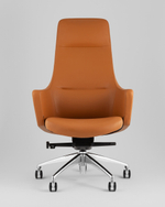Кресло руководителя TopChairs Ferris коричневое