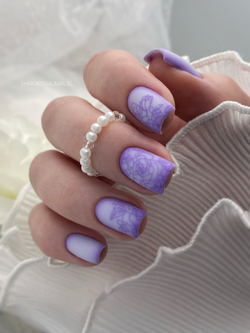 Swanky Stamping Лак для стемпинга S11 сиреневый, 6мл