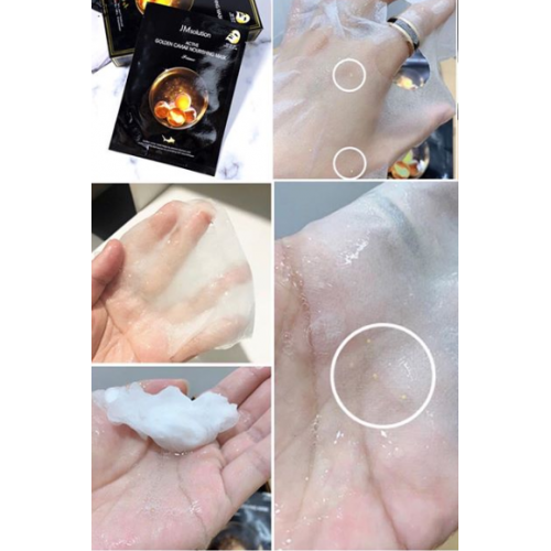 JMsolution Active Golden Caviar Nourishing Mask Prime ультратонкая тканевая маска с золотом и икрой