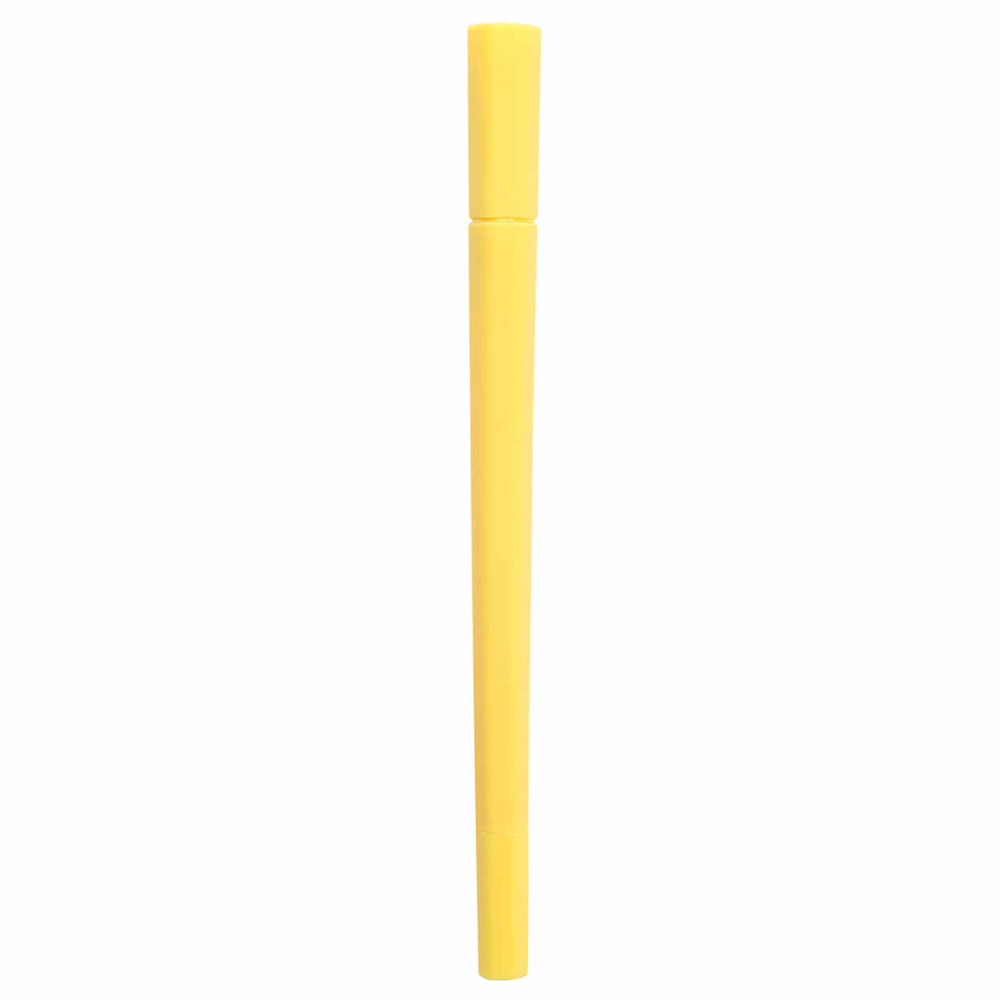 Маркер Muji Hexagonal Water-Based Twin Pen (желтый)