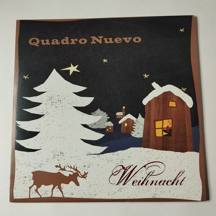Винтажная виниловая пластинка LP Quadro Nuevo Weihnacht (Germany 2010)