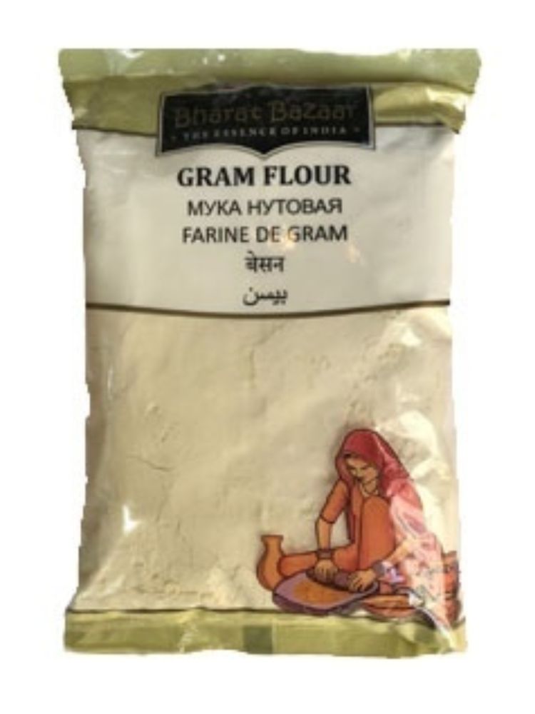 Мука Bharat BAZAAR Нутовая, 0.5 кг