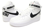 Кроссовки Supreme X Nike Air Force 1 World Famous White