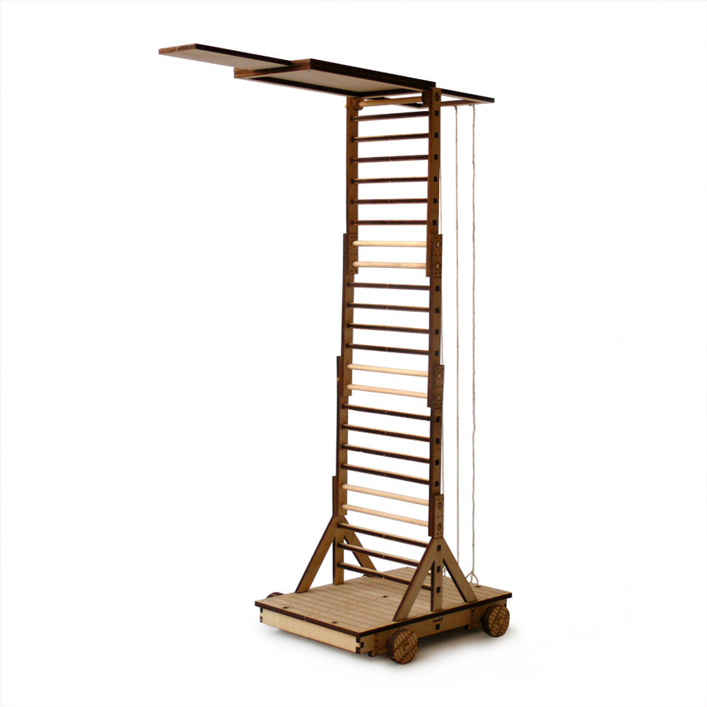 Штурмовая лестница  от Армарика - деревянный конструктор, сборная модель, 3D пазл, моделизм, моделирование, Древний Рим