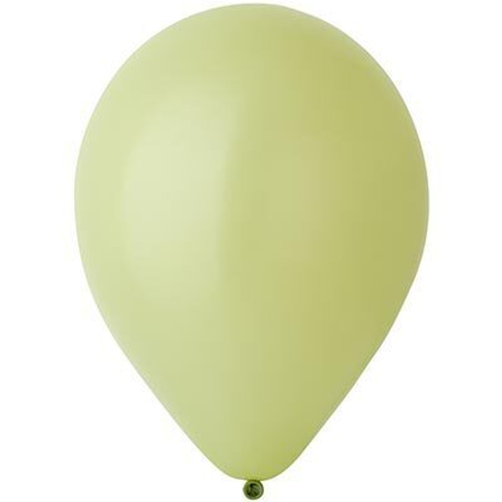 Э 5"/13 см, Стандарт, Макарунс Фисташка (Macaron Pistachio 781), 100 шт.