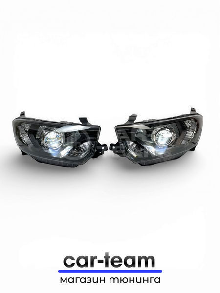 Фары на Лада Гранта FL передние с Bi LED модулями 3.0 дюйма (под ключ)