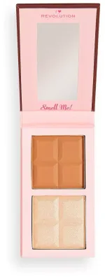 Палетка для контурирования лица Makeup REVOLUTION Chocolate Contour Bar LIGHT