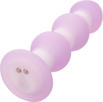 Сиреневая анальная пробка-ёлочка Beaded Probe - 10,7 см. (Цвет: фиолетовый)