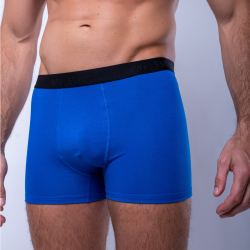 Мужские трусы боксеры синие MR. BIG MB216 blue