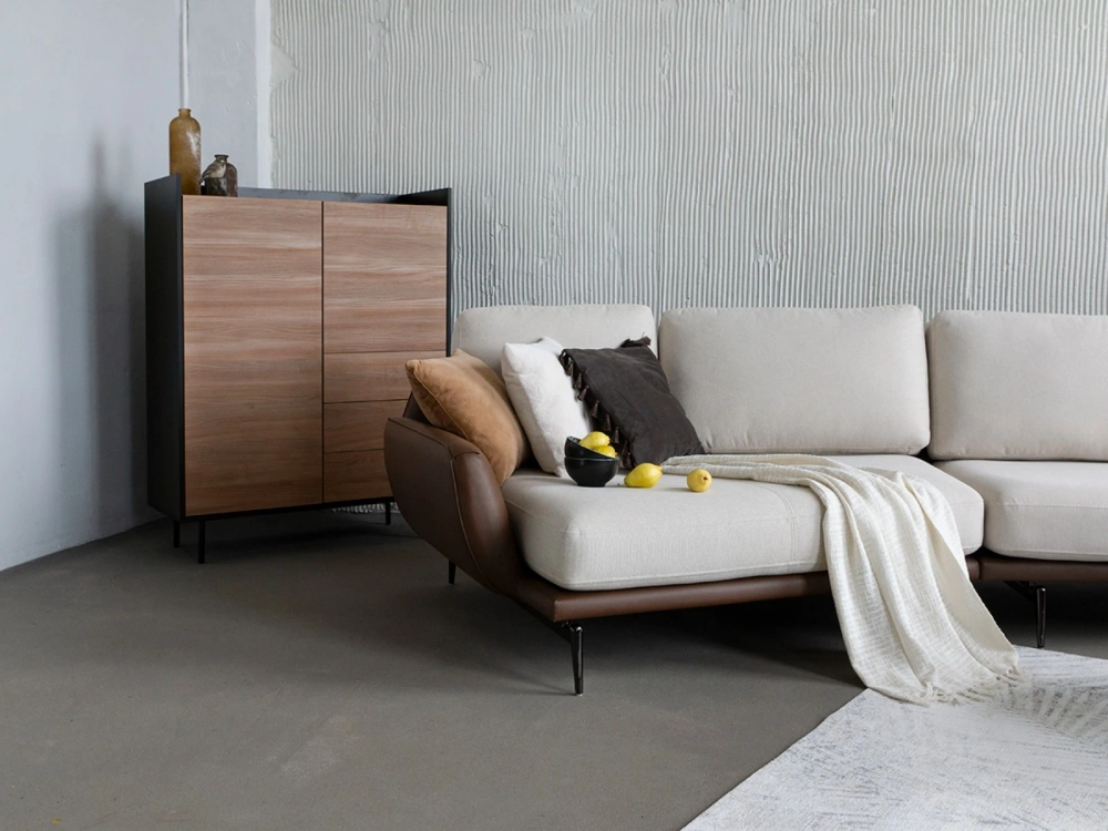 Диван Ispani угловой правый