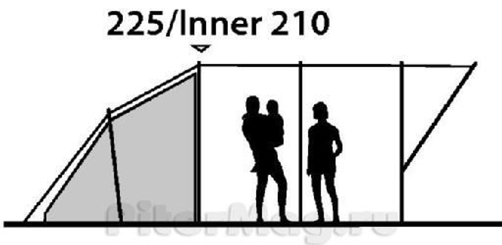 Палатка Outwell Hilo Reef 5 [110260]