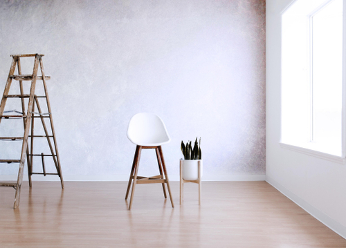 Покрытие декоративное с эффектом перламутрового бархата серебро VELVET (Вельвет) FARBITEX PROFI