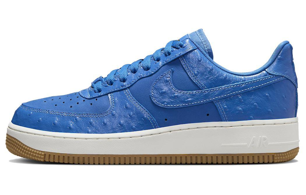 Кроссовки Nike Air Force 1 Blue Ostrich (Женская размерная сетка)